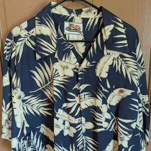 Classic Silk Hawaiian Shirt - Men's 3XL